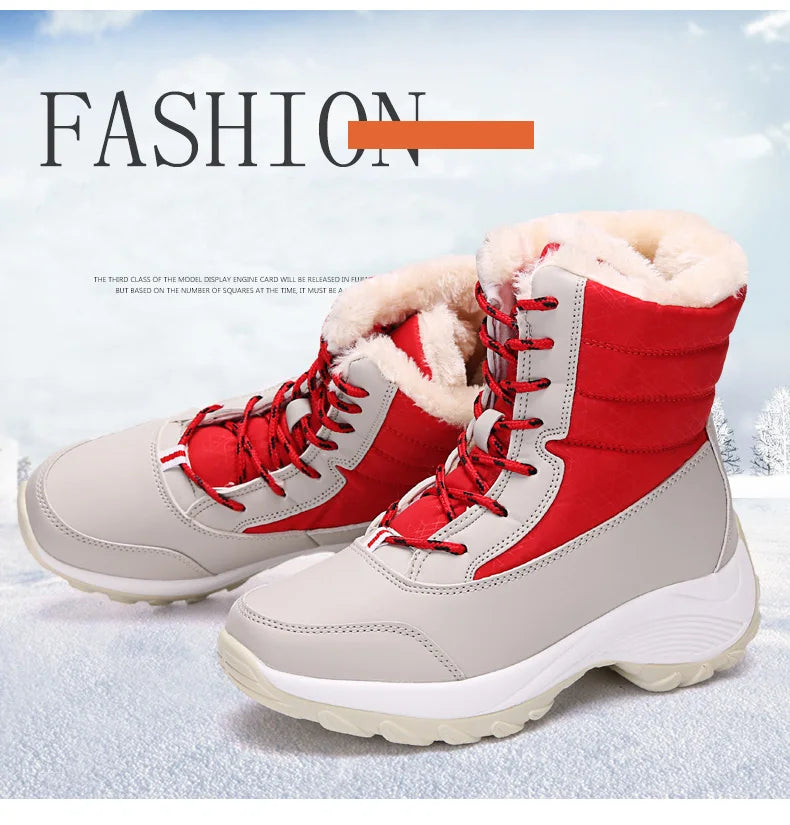 Warm Plush Ankle Boots