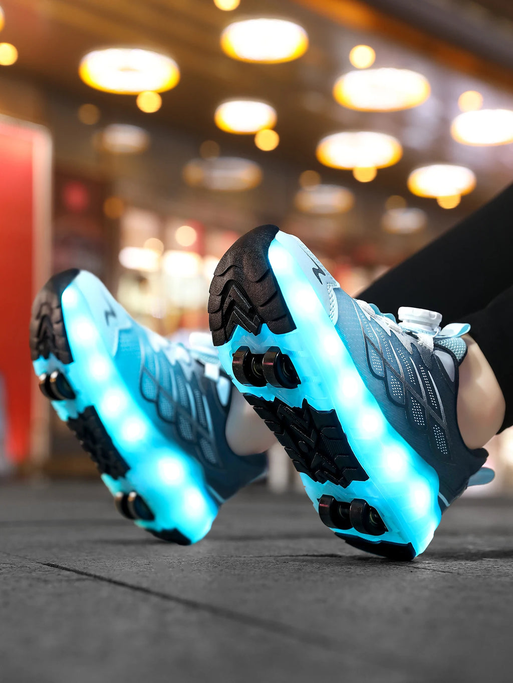 Shoes with Removable Wheels