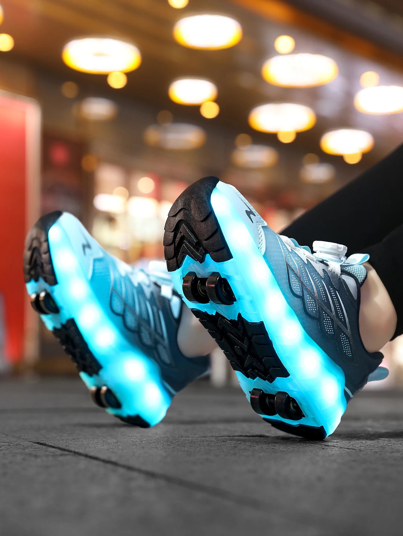 Shoes with Removable Wheels