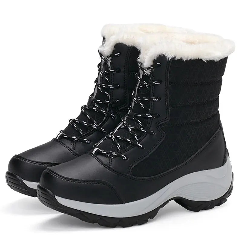 Warm Plush Ankle Boots