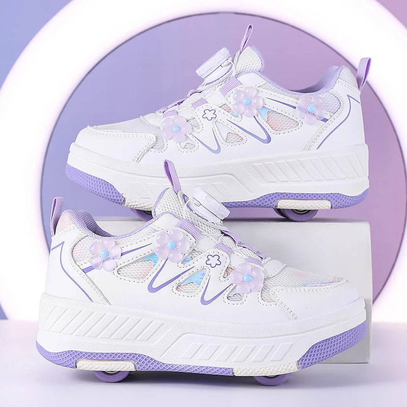 Shoes with Removable Wheels