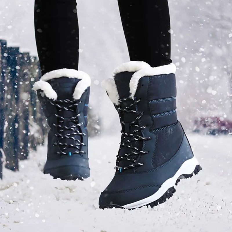 Warm Plush Ankle Boots