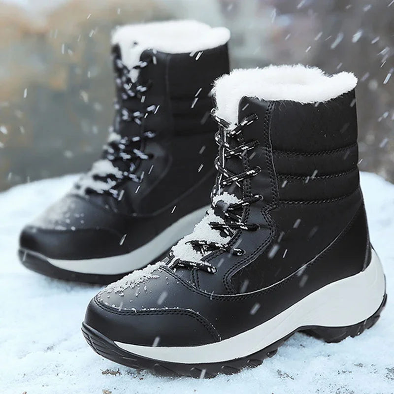 Warm Plush Ankle Boots