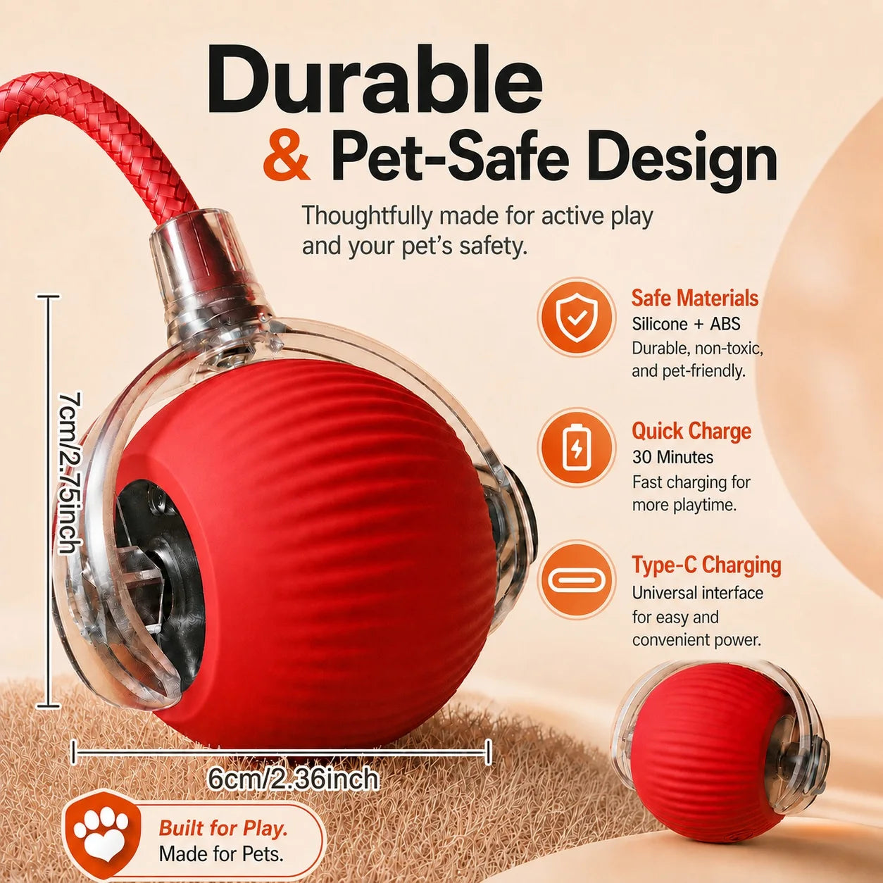 SmartRoll Cat Ball