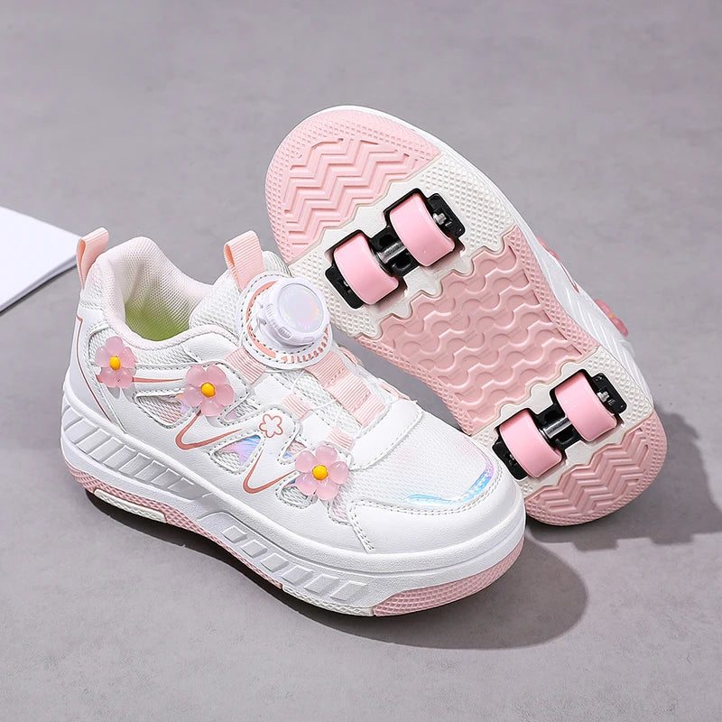 Shoes with Removable Wheels