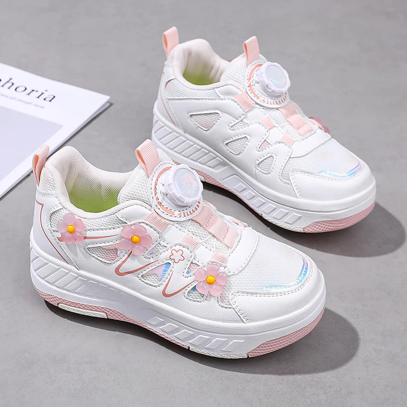 Shoes with Removable Wheels
