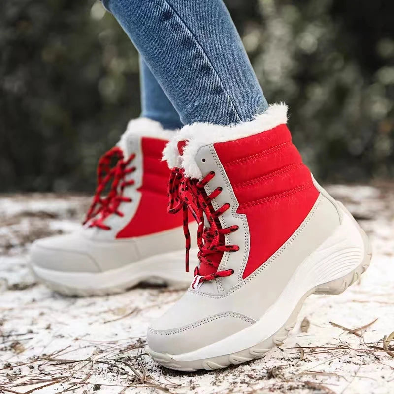Warm Plush Ankle Boots