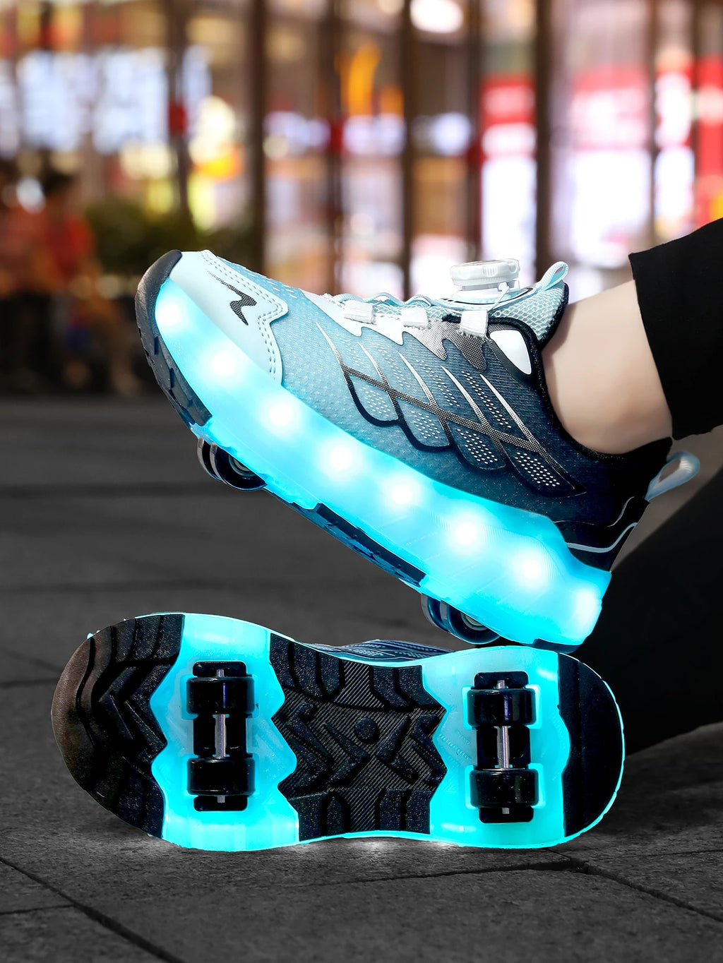 Shoes with Removable Wheels