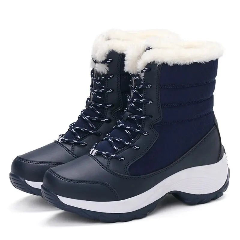 Warm Plush Ankle Boots