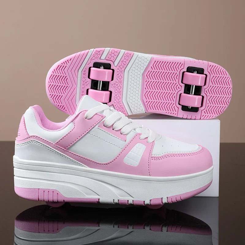 Shoes with Removable Wheels