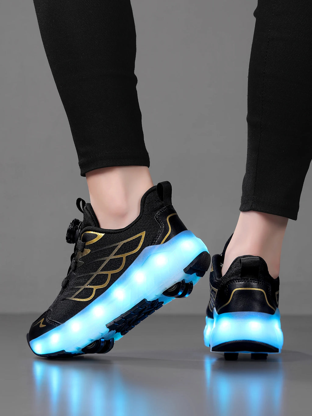 Shoes with Removable Wheels