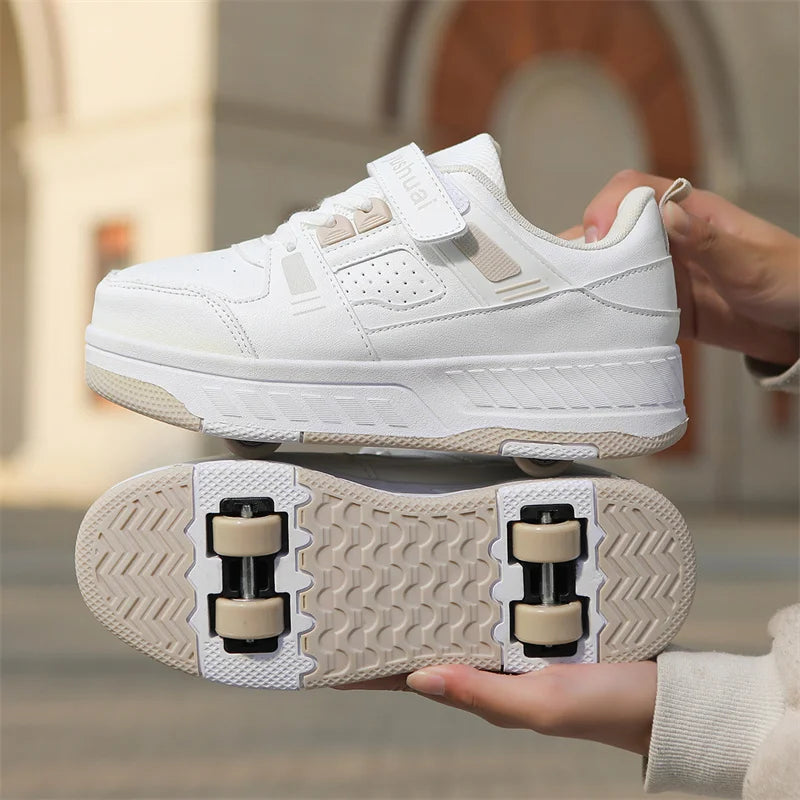Shoes with Removable Wheels