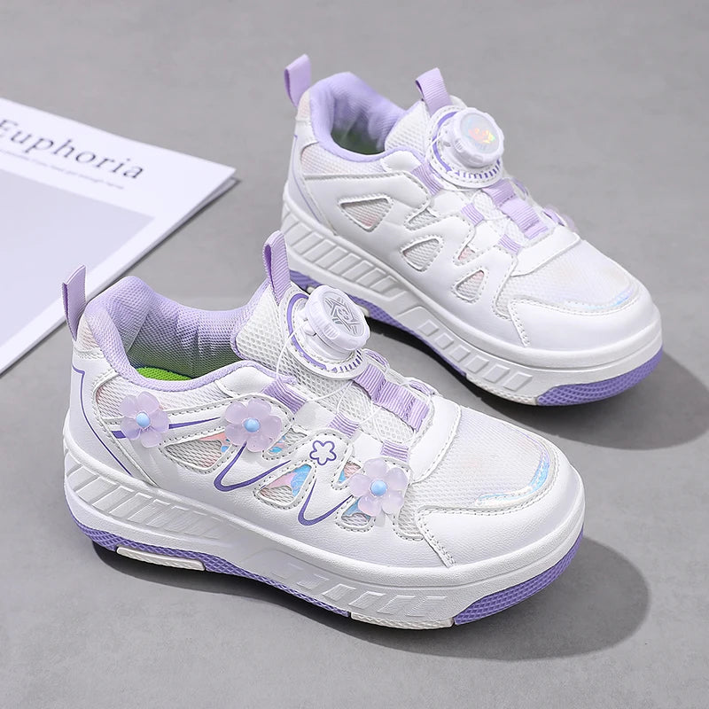 Shoes with Removable Wheels