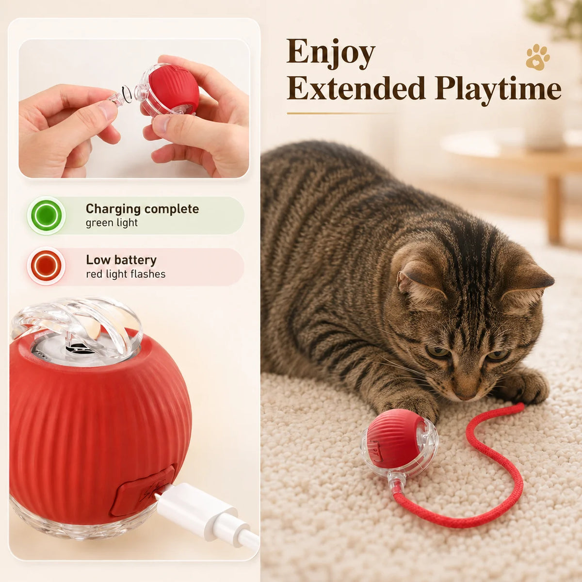 SmartRoll Cat Ball