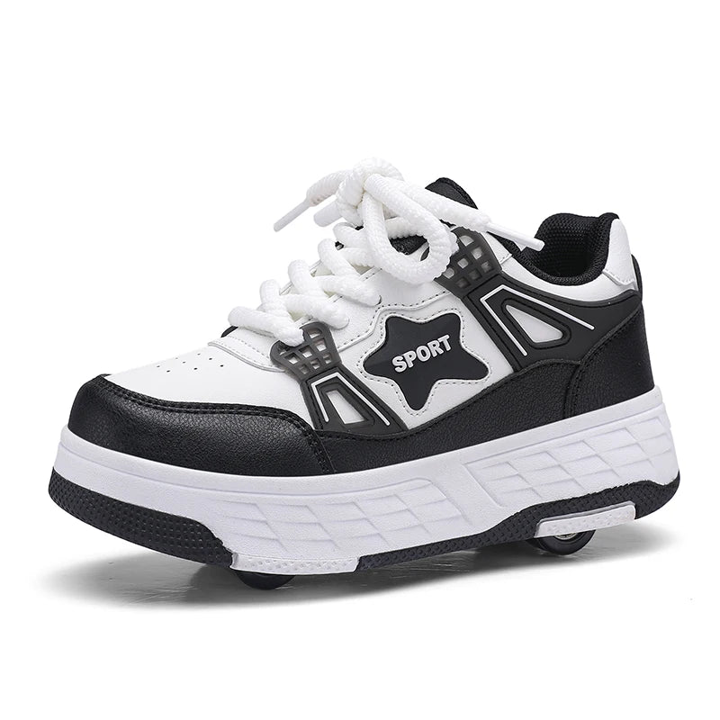 Shoes with Removable Wheels