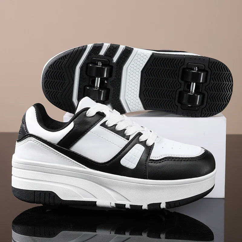 Shoes with Removable Wheels